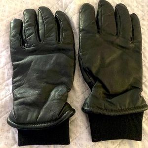 Leather gloves medium